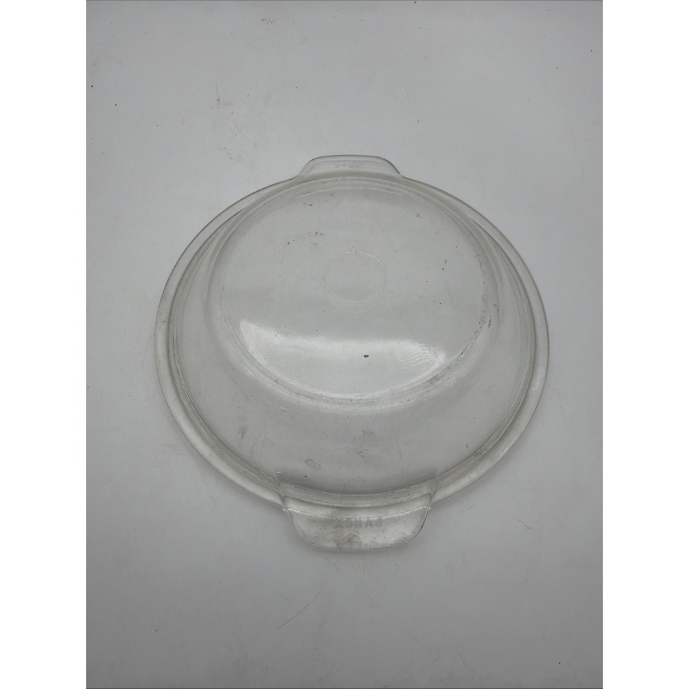 Pyrex Clear Glass Casserole Dish Lid 682-C Lid Only